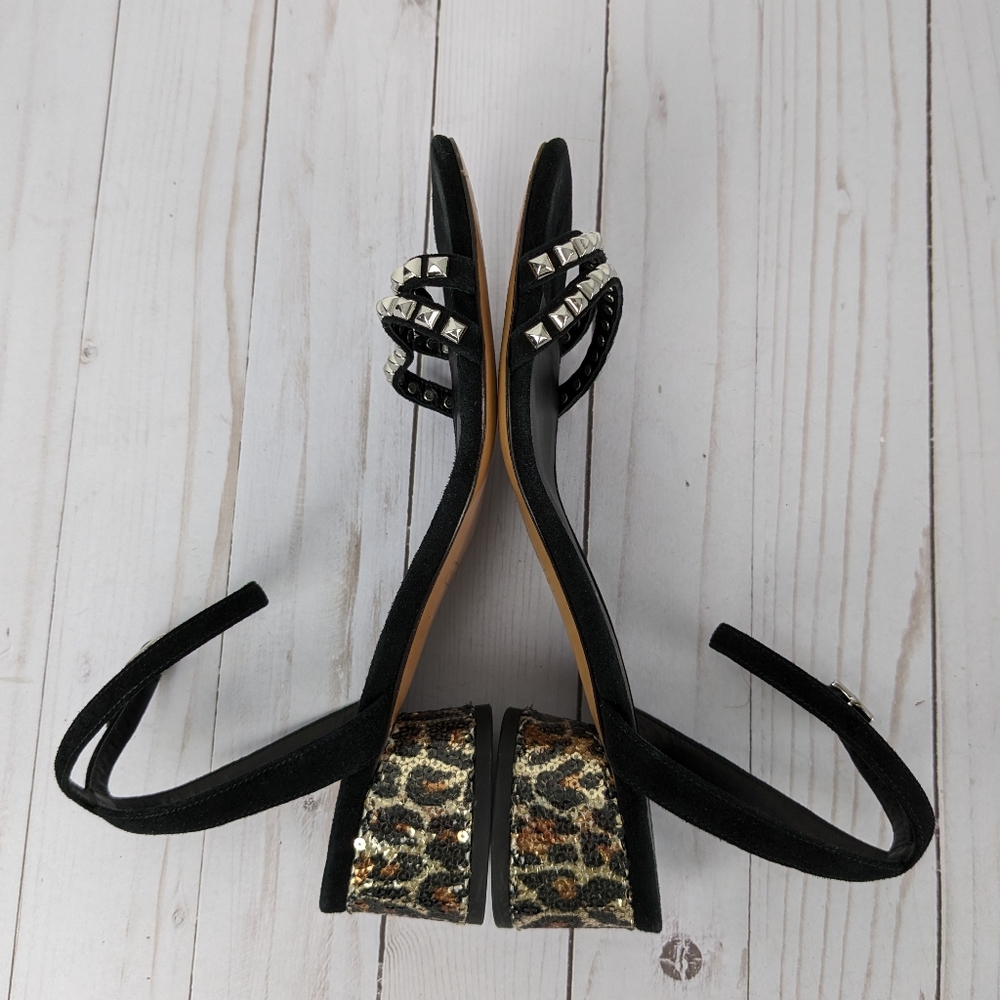 Marc Jacobs • Olivia Embellished Block Heel Sandals - Picture 6 of 12